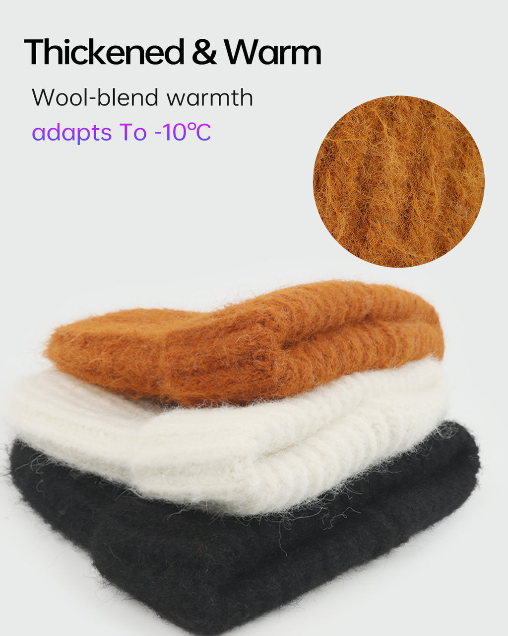 Chunky Fuzzy Beanie for Big Heads