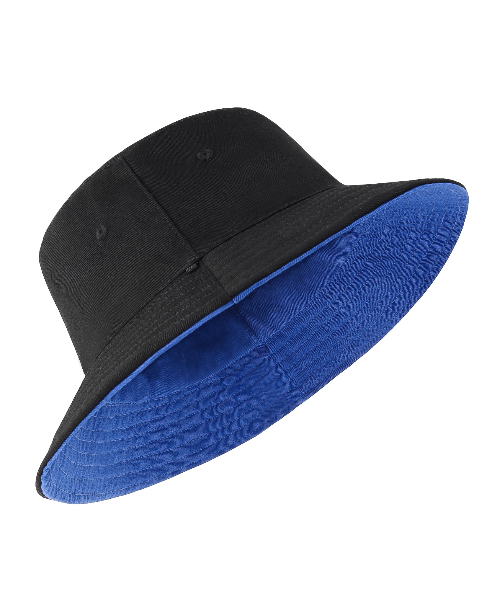 Reversible Cotton Bucket Hat for Big Heads