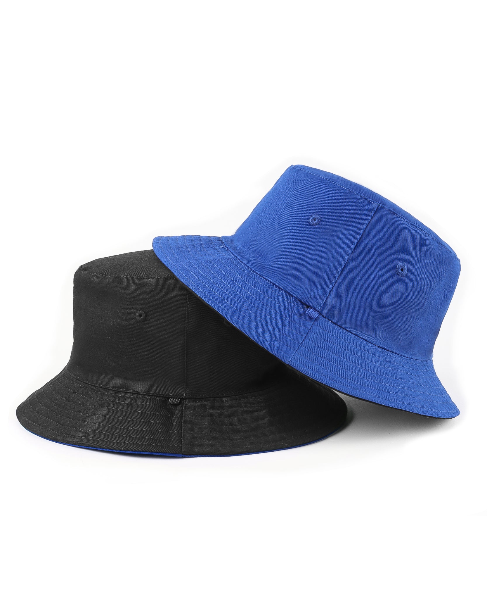 Gorro de pescador de algodón reversible para cabezas grandes