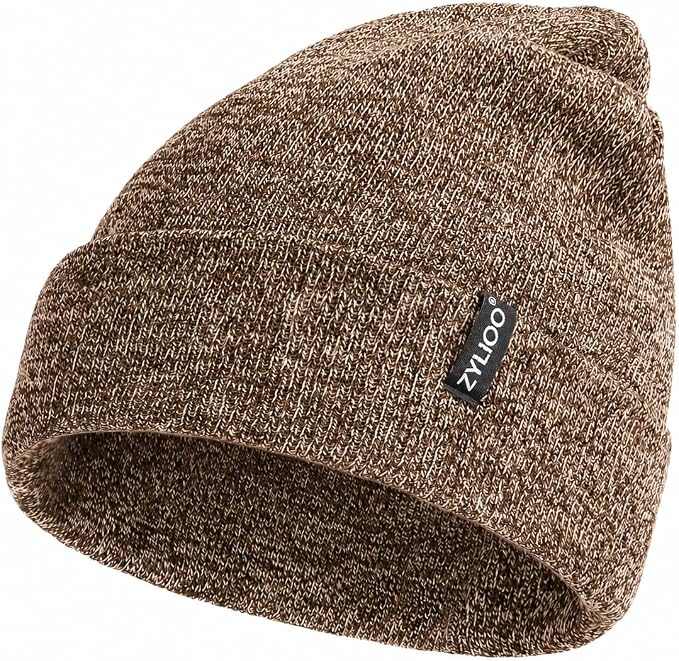 Fine Knit Beanie Hats for Big Heads