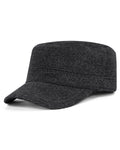 Winter Cadet Cap with Ear Flaps for Big Heads