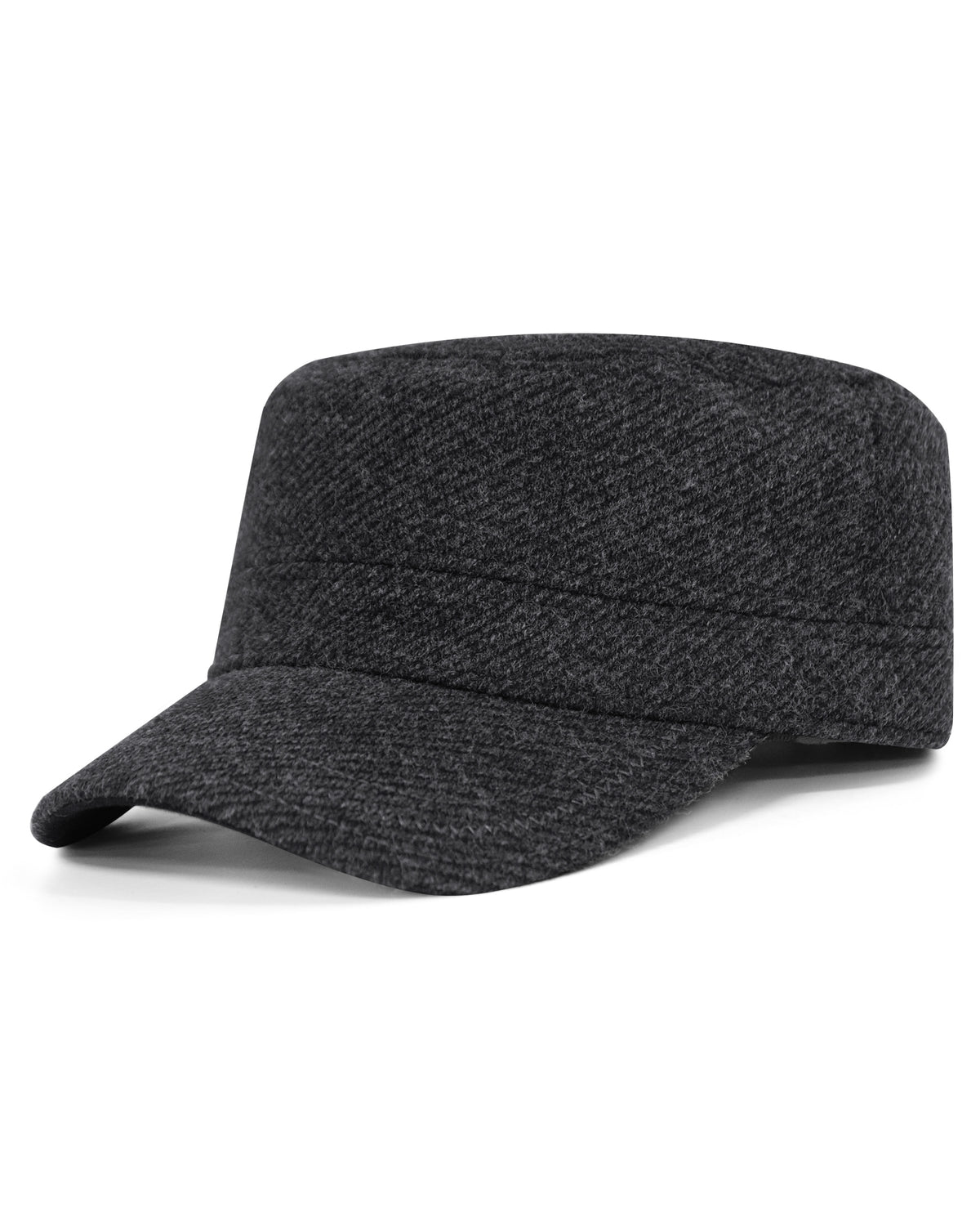 Winter Cadet Cap with Ear Flaps for Big Heads