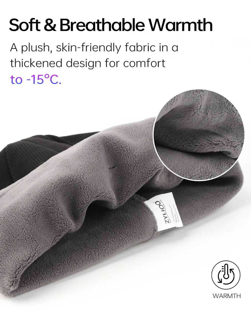 Waterproof Beanie for Big Heads