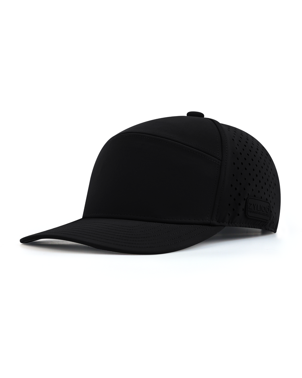 Gorra de 6 paneles con perforaciones láser para cabezas grandes