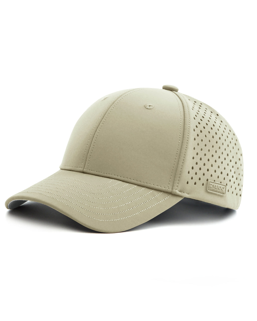 Gorra de béisbol de malla cortada con láser de secado rápido para cabezas grandes