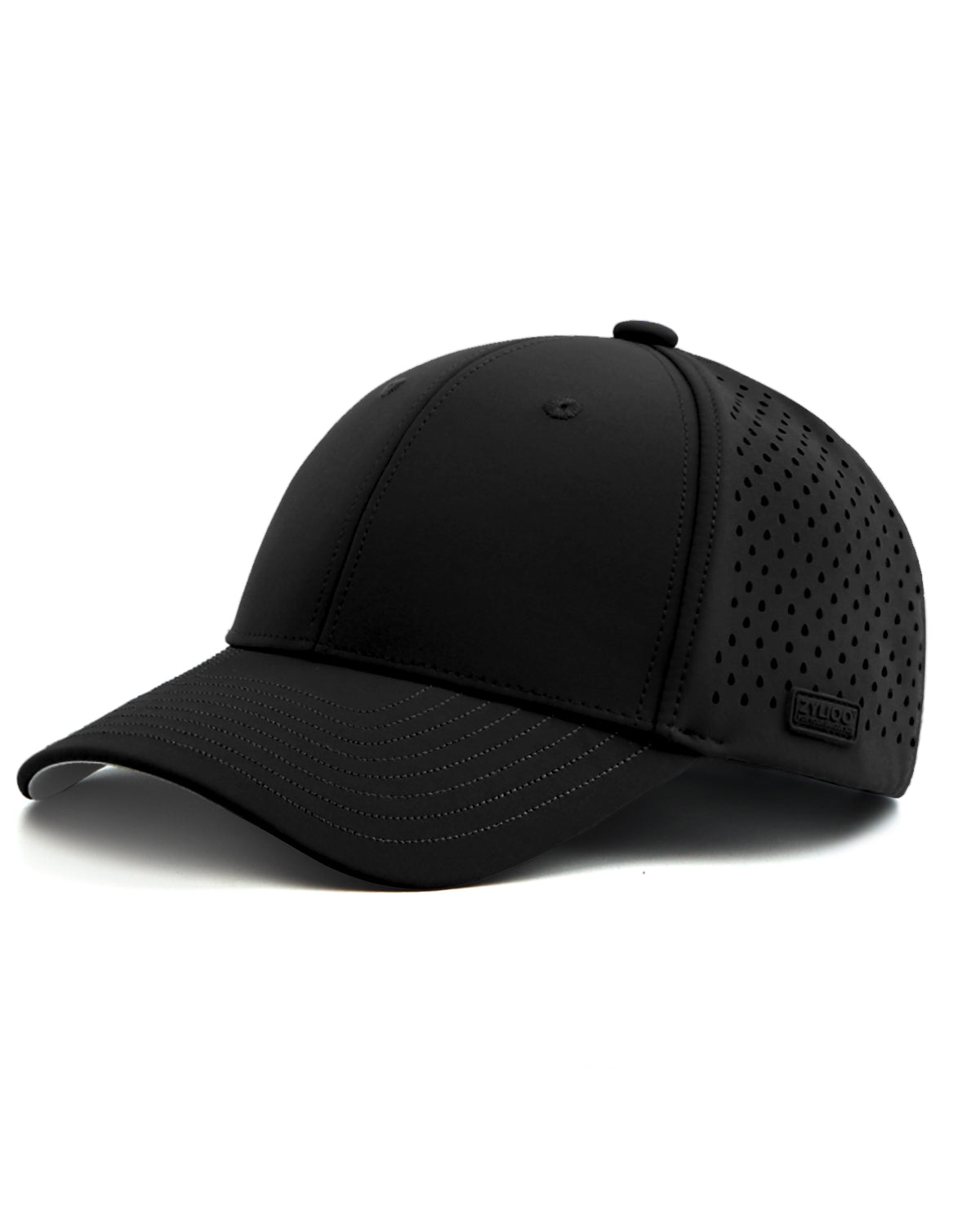 Gorra de béisbol de malla cortada con láser de secado rápido para cabezas grandes