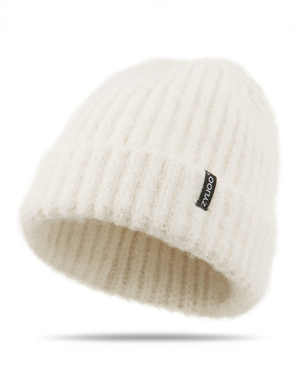 Chunky Fuzzy Beanie for Big Heads