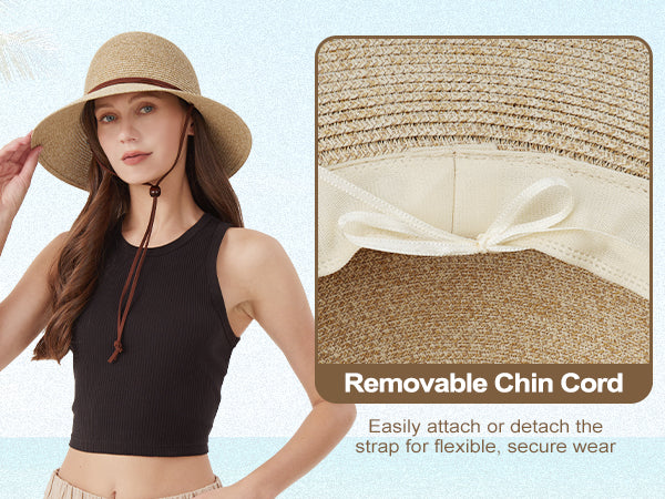 Zylioo 2XL/XL/L/M/S Womens Straw Hat
