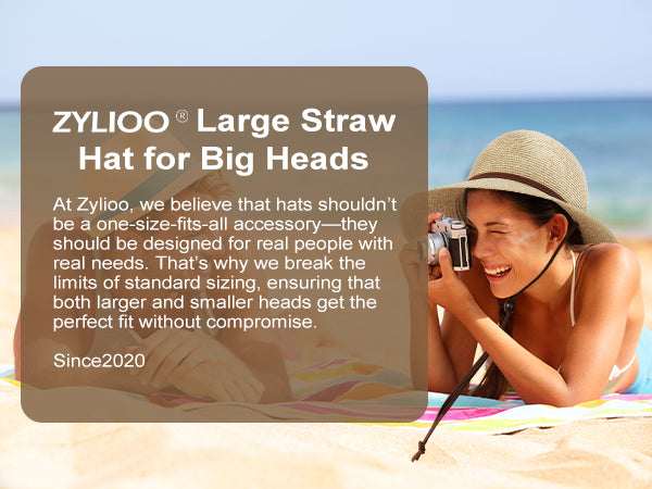Zylioo 2XL/XL/L/M/S Womens Straw Hat