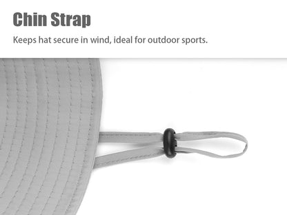 Zylioo XXL Oversize UV Fishing Sun Hat with Strap