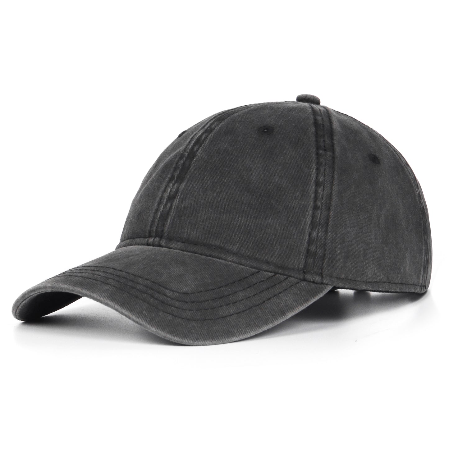 XXL Oversized Washed Denim Baseball Cap