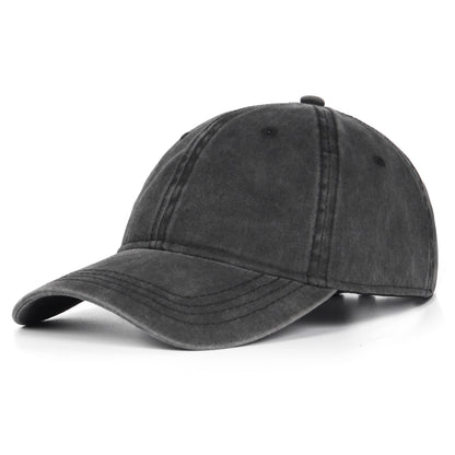 XXL Oversized Washed Denim Baseball Cap