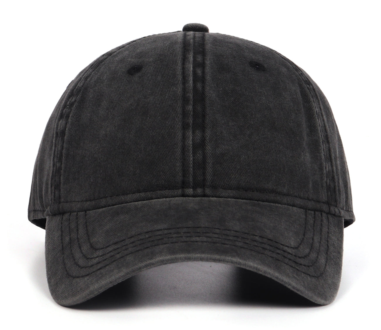 XXL Oversized Washed Denim Baseball Cap