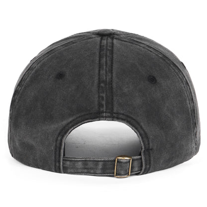 XXL Oversized Washed Denim Baseball Cap