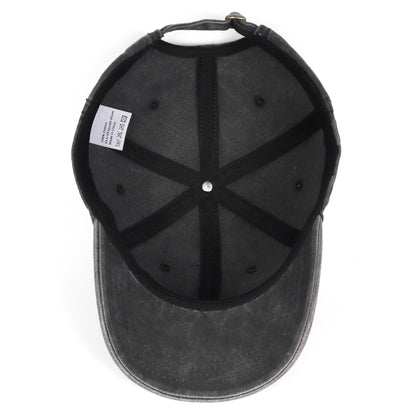 XXL Oversized Washed Denim Baseball Cap