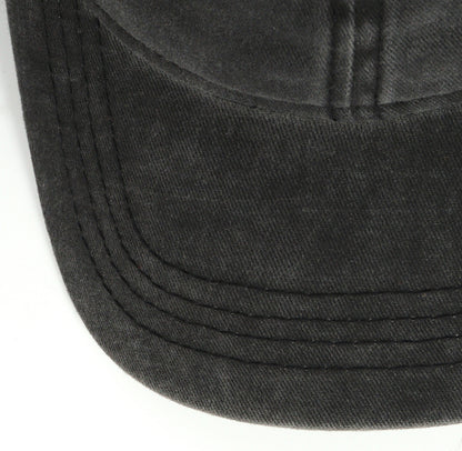 XXL Oversized Washed Denim Baseball Cap
