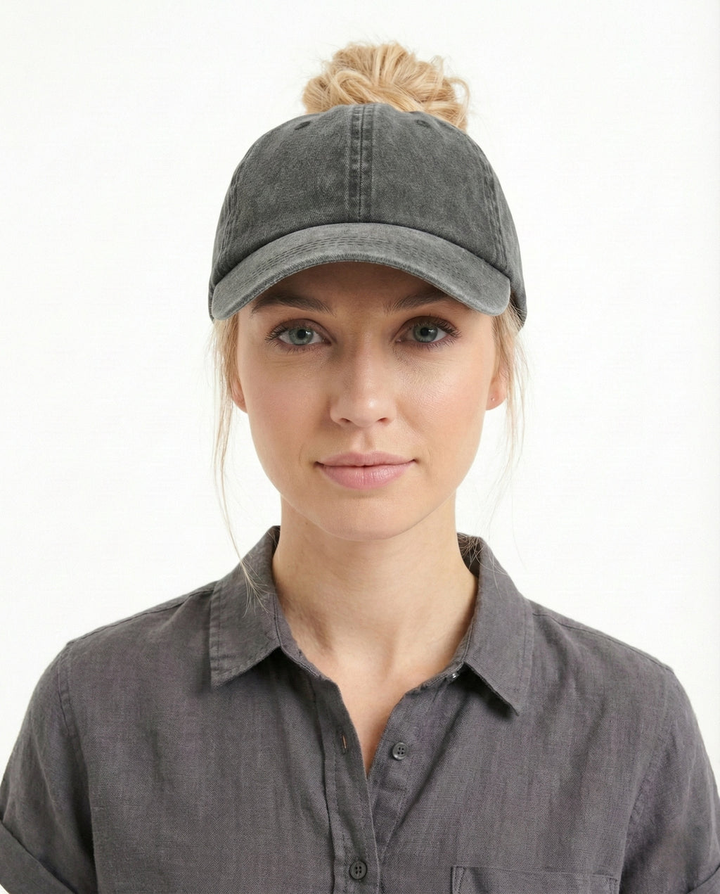 Small-Fit Ponytail Baseball Cap - Zylioo