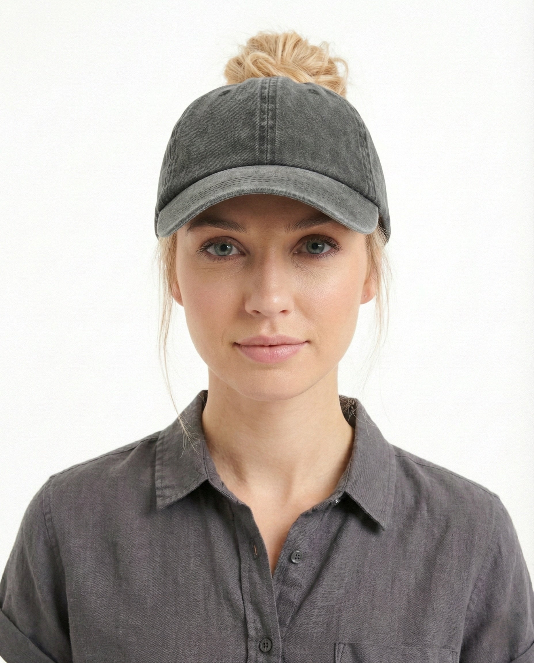 Small-Fit Ponytail Baseball Cap - Zylioo