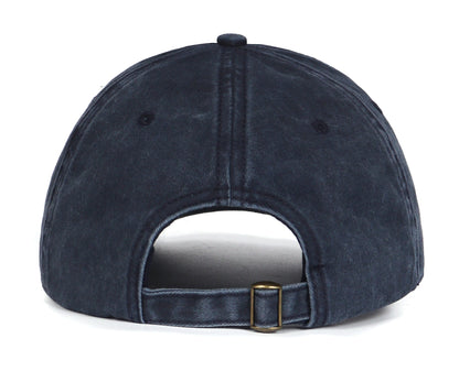 XXL Oversized Washed Denim Baseball Cap