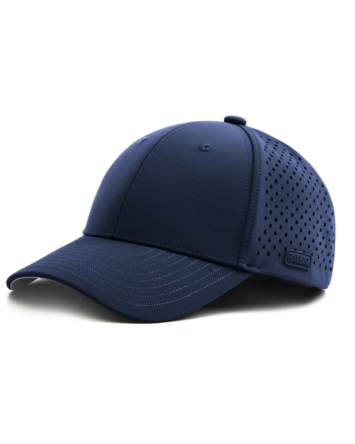 Gorra de béisbol de malla cortada con láser de secado rápido para cabezas grandes