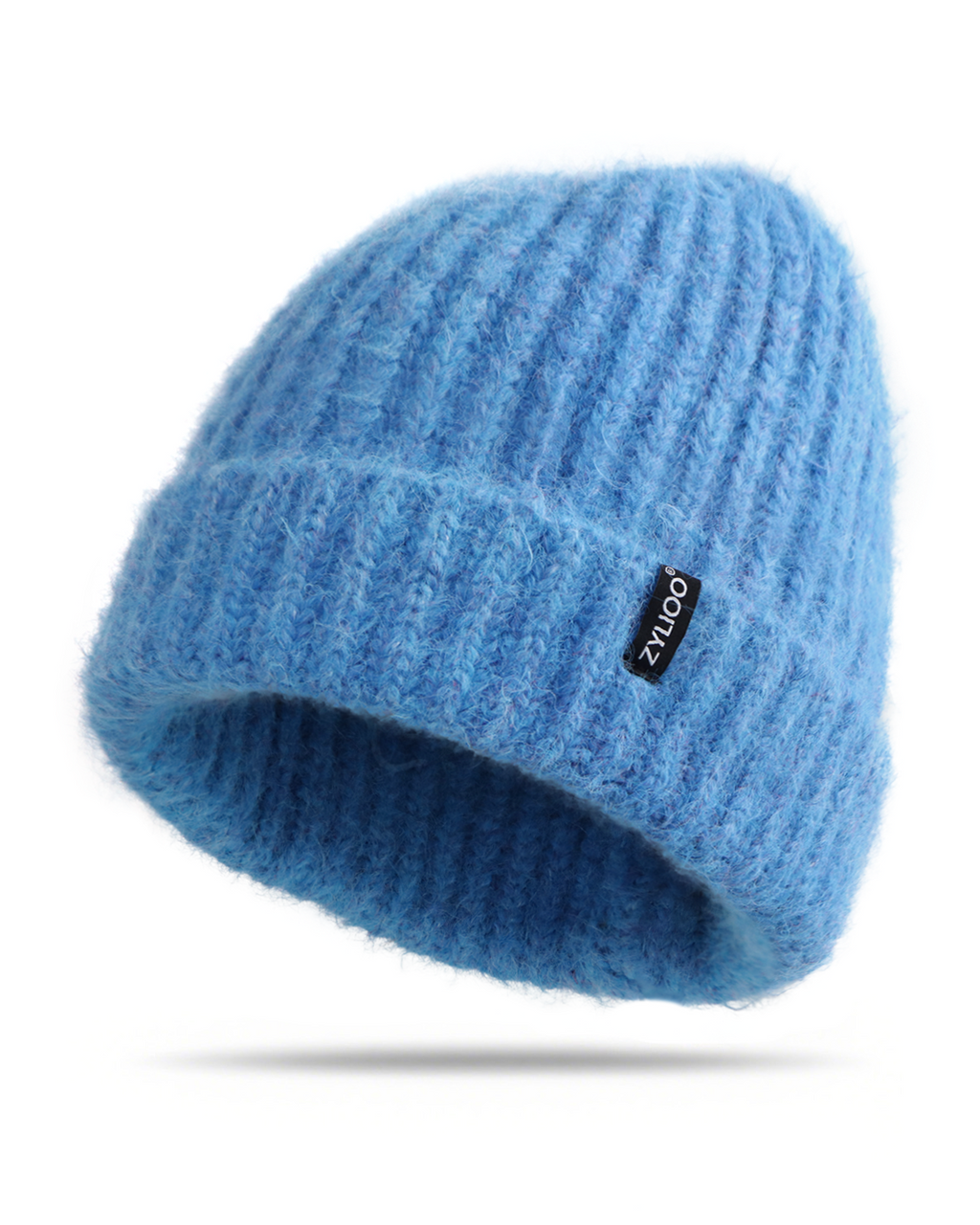 Chunky Fuzzy Beanie for Big Heads