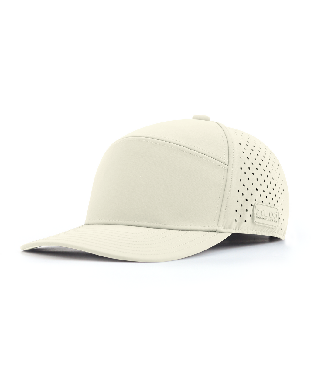 Gorra de 6 paneles con perforaciones láser para cabezas grandes