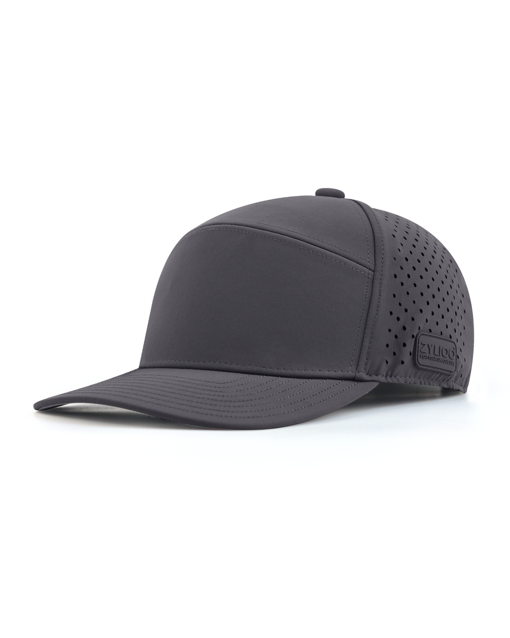 Gorra de 6 paneles con perforaciones láser para cabezas grandes
