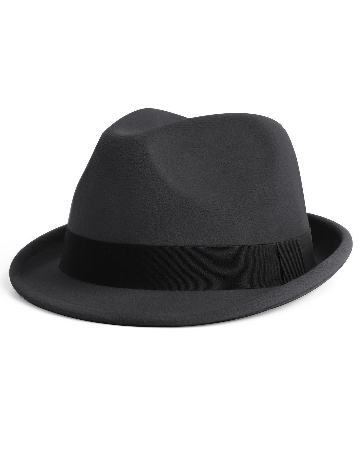 Verstellbarer Filz-Trilby-Fedora für große Köpfe
