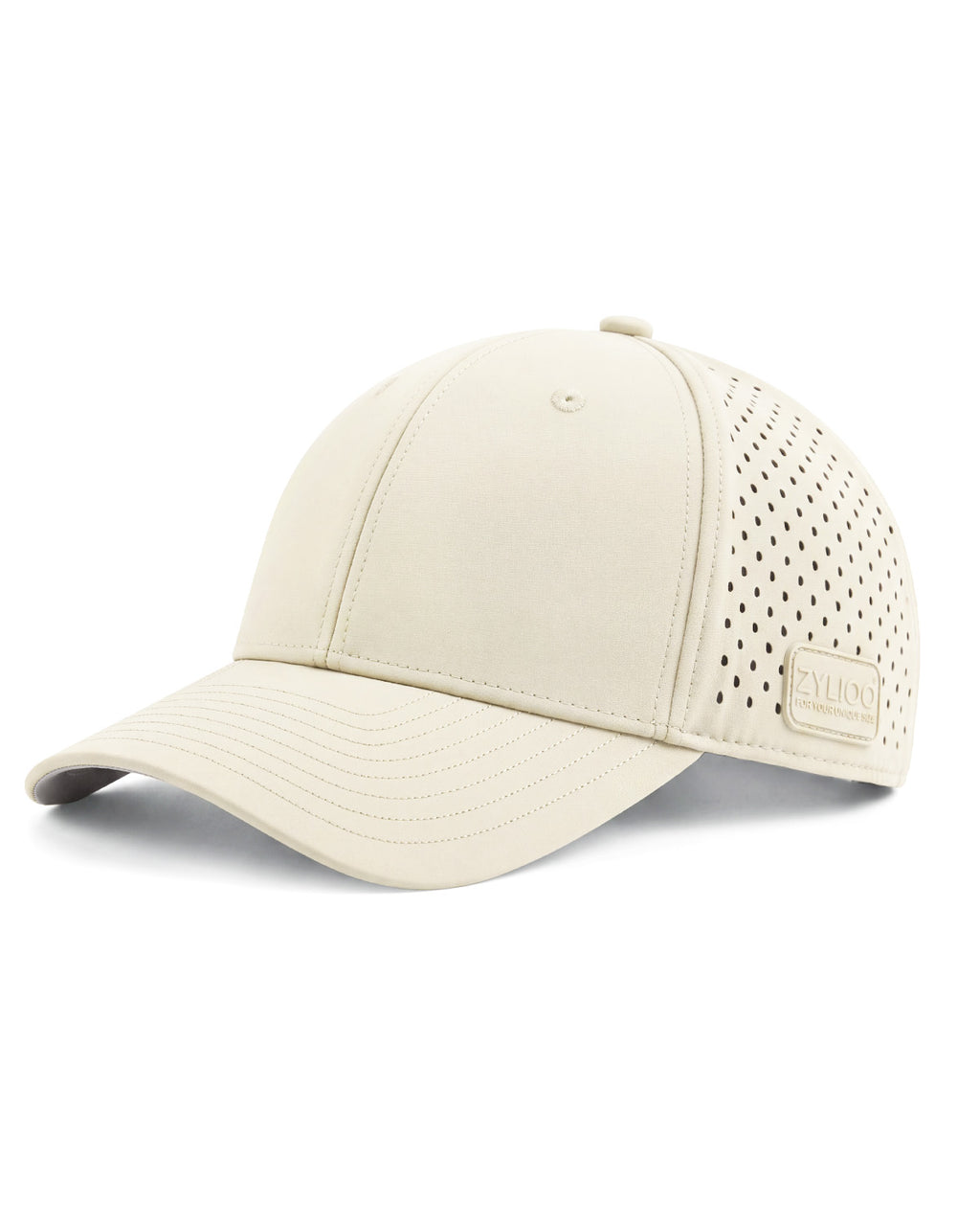 Gorra de béisbol de malla cortada con láser de secado rápido para cabezas grandes