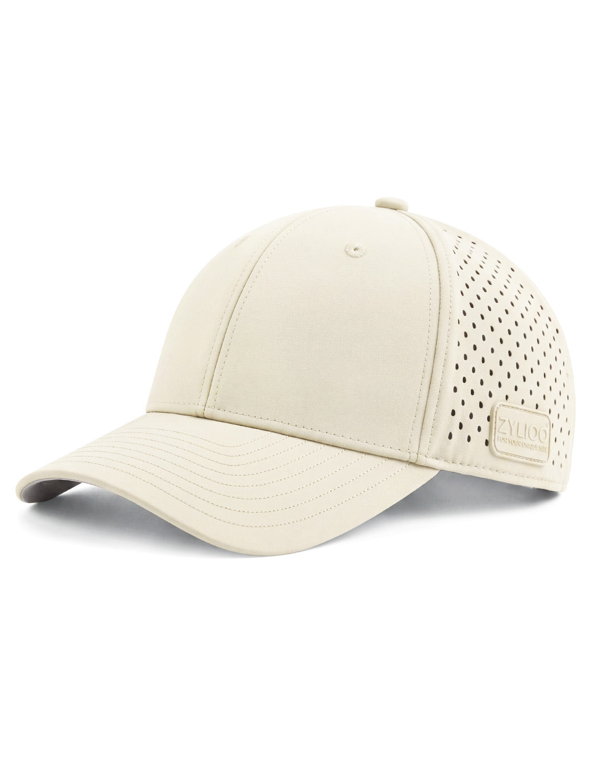 Gorra de béisbol de malla cortada con láser de secado rápido para cabezas grandes