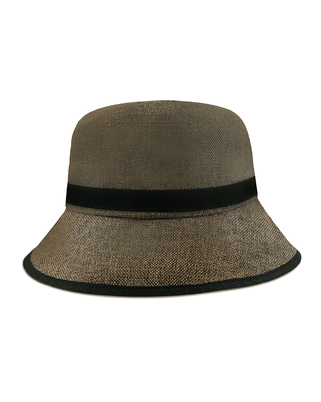 Faux Linen Bucket Hat for Big Heads