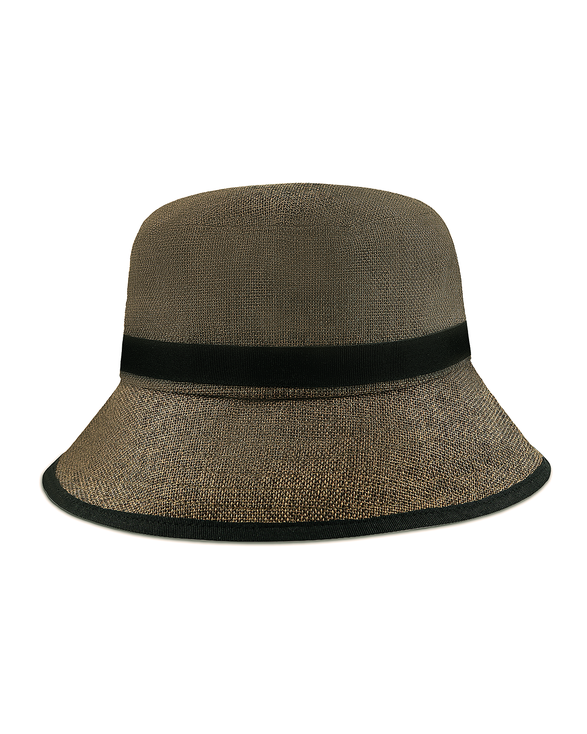 Faux Linen Bucket Hat for Big Heads