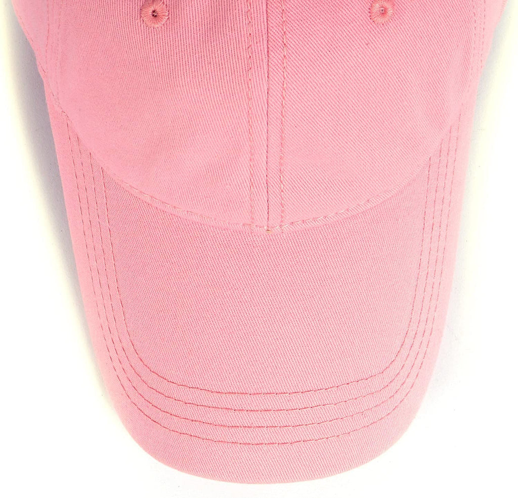 Long Brim Cotton Baseball Cap for Big Heads