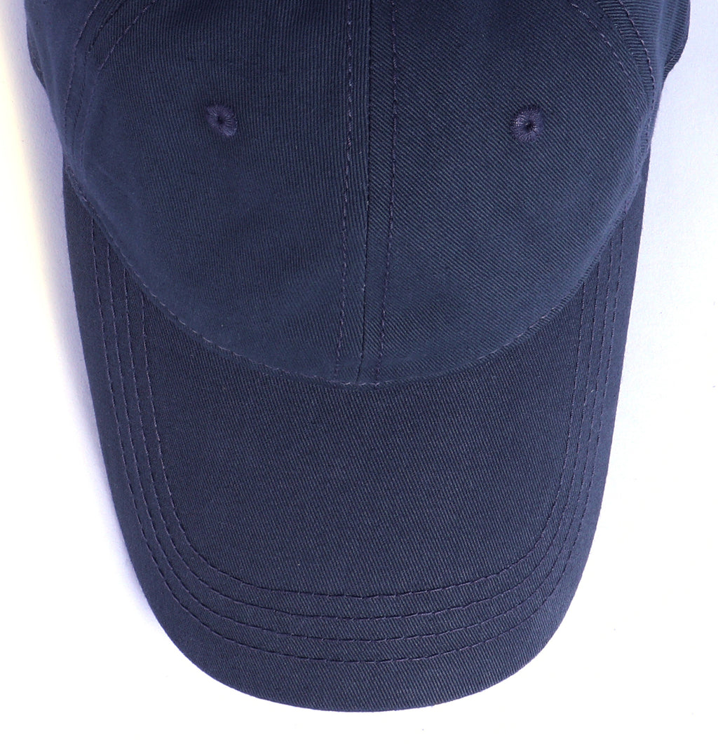 Long Brim Cotton Baseball Cap for Big Heads