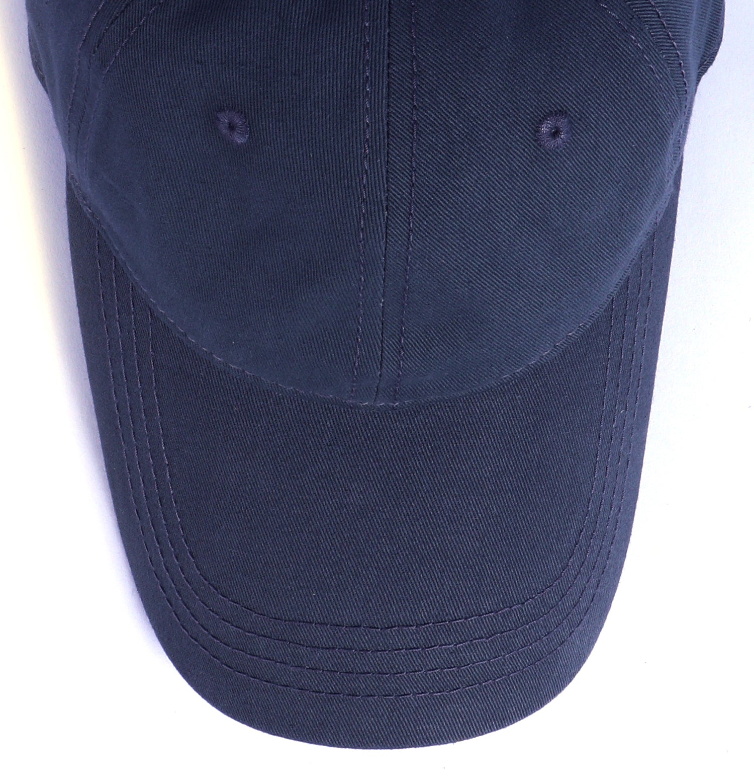 Long Brim Cotton Baseball Cap for Big Heads
