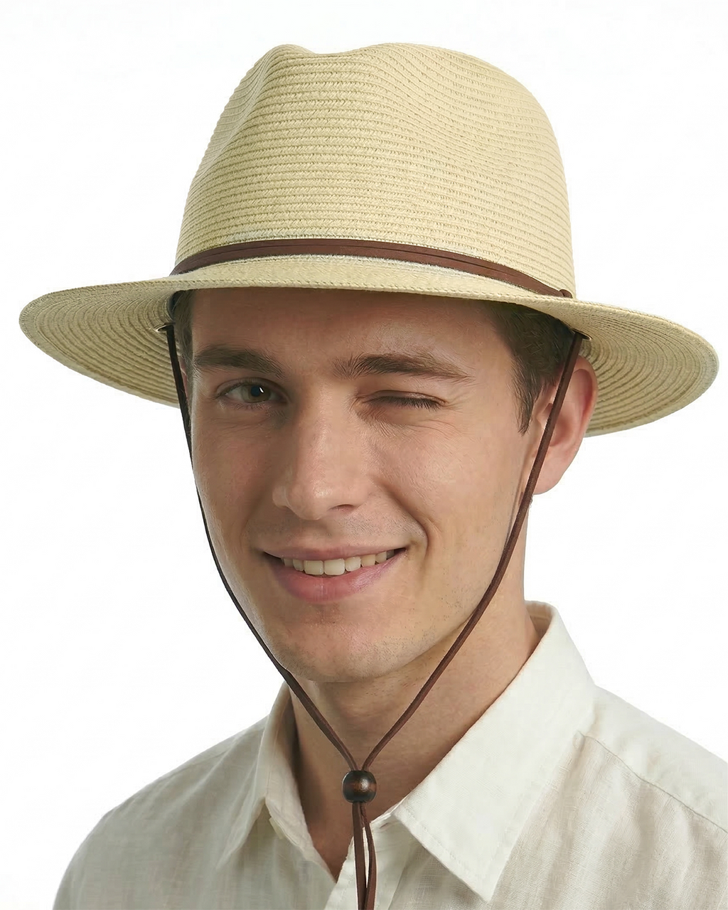 2XL Straw Panama Sun Hat for Big Heads