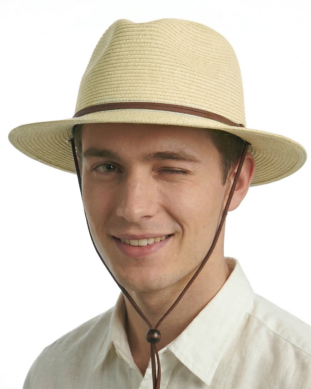2XL Straw Panama Sun Hat for Big Heads