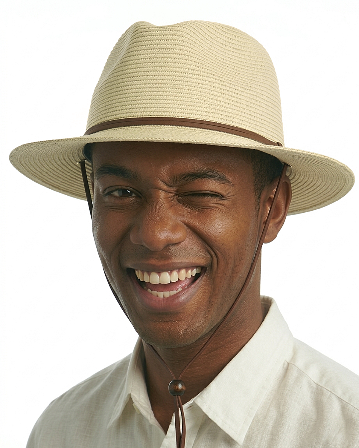 2XL Straw Panama Sun Hat for Big Heads